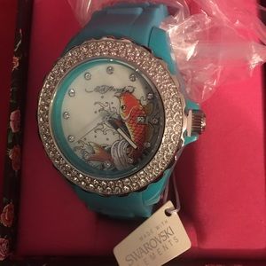 LIMITED TIME SALE!  Women watches by ED HARDY.  New! 9.0” long.